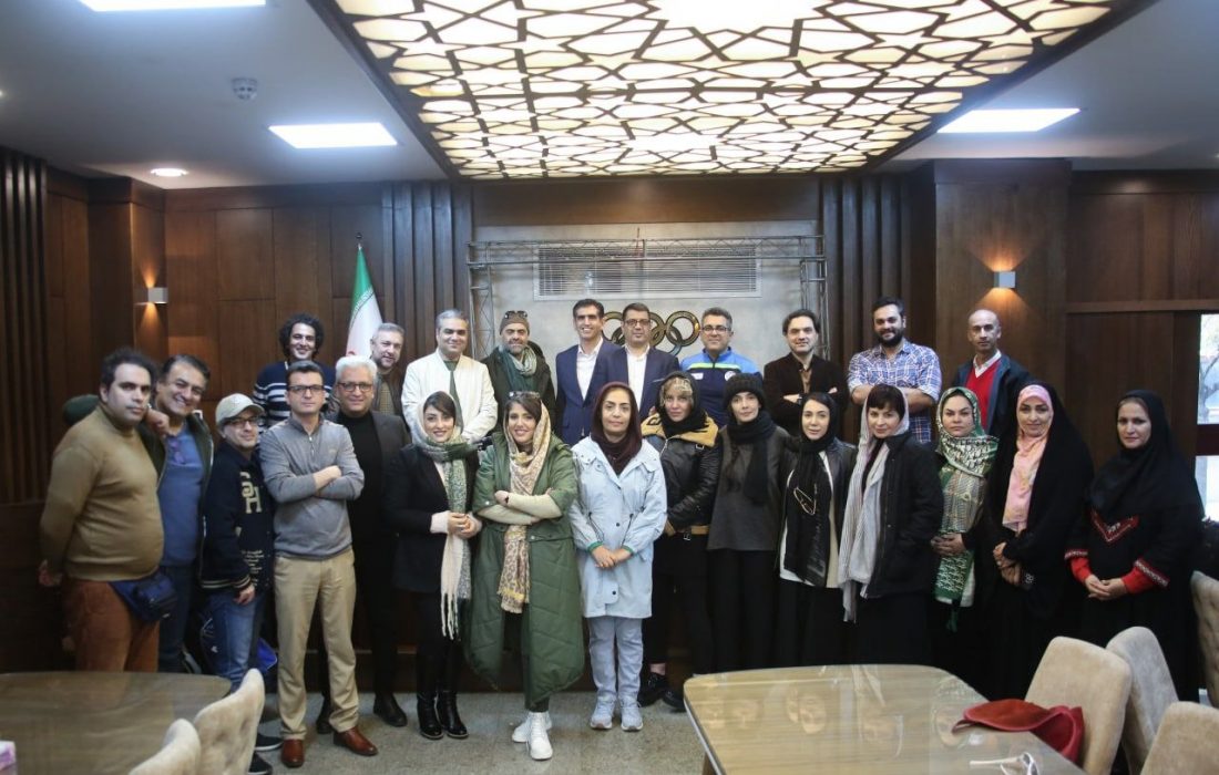 برگزاری کلاس گلف هنرمندان با حضور دکتر کاظمی سرپرست فدراسیون