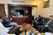 دیدار رئیس و دبیر انجمن مینی‌گلف با دکتر عزیزی
