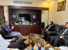 دیدار رئیس و دبیر انجمن مینی‌گلف با دکتر عزیزی