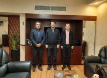 دیدار رئیس هیئت گلف استان هرمزگان با دکتر عزیزی
