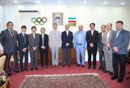 دیدار سفیر ژاپن با مسئولان و عضو هیات اجرایی کمیته ملی المپیک