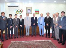 دیدار سفیر ژاپن با مسئولان و عضو هیات اجرایی کمیته ملی المپیک