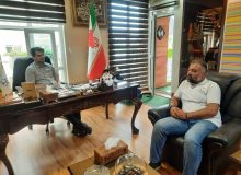 دیدار دبیر انجمن کروکت با رئیس فدراسیون گلف