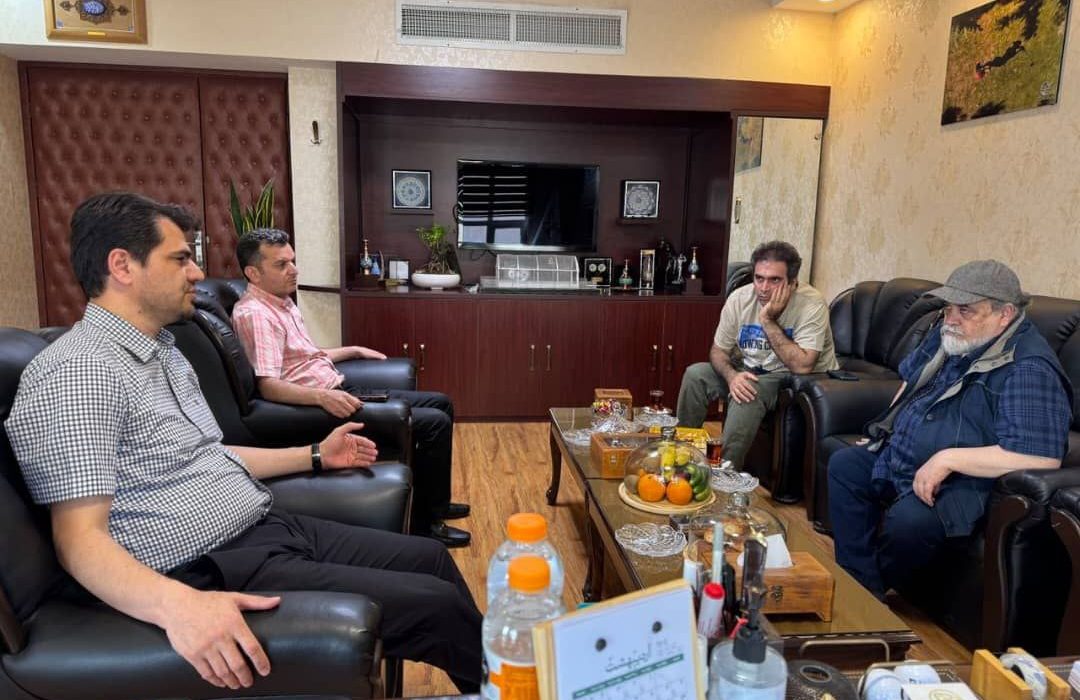 حضور استاد شریفی‌نیا در فدراسیون گلف