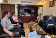 حضور استاد شریفی‌نیا در فدراسیون گلف