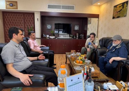 حضور استاد شریفی‌نیا در فدراسیون گلف