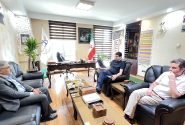 بررسی عملکرد ۱۶ ساله هیات گلف سمنان در دیدار ترحمی با دکتر عزیزی