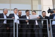 بازدید وزیر ورزش و جوانان از زمین گلف مجموعه ورزشی سرزمین ایرانیان(آیلند)