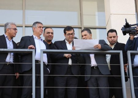 بازدید وزیر ورزش و جوانان از زمین گلف مجموعه ورزشی سرزمین ایرانیان(آیلند)