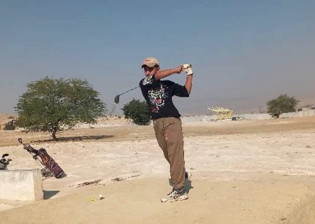 رونمایی از پدیده 12 ساله گلف در ترکیب تیم معراج مسجدسلیمان