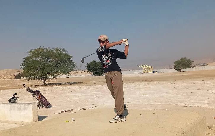 رونمایی از پدیده 12 ساله گلف در ترکیب تیم معراج مسجدسلیمان