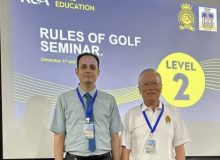 مارشال سوپرلیگ گلف ایران گواهینامه داوری درجه 2 بین‌المللی گرفت